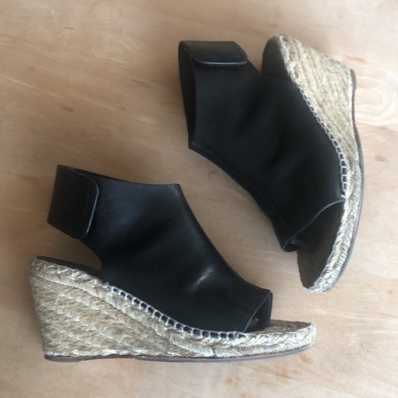 CÉLINE Wedge Espadrille Sandals Size 36 - Picture 2 of 13